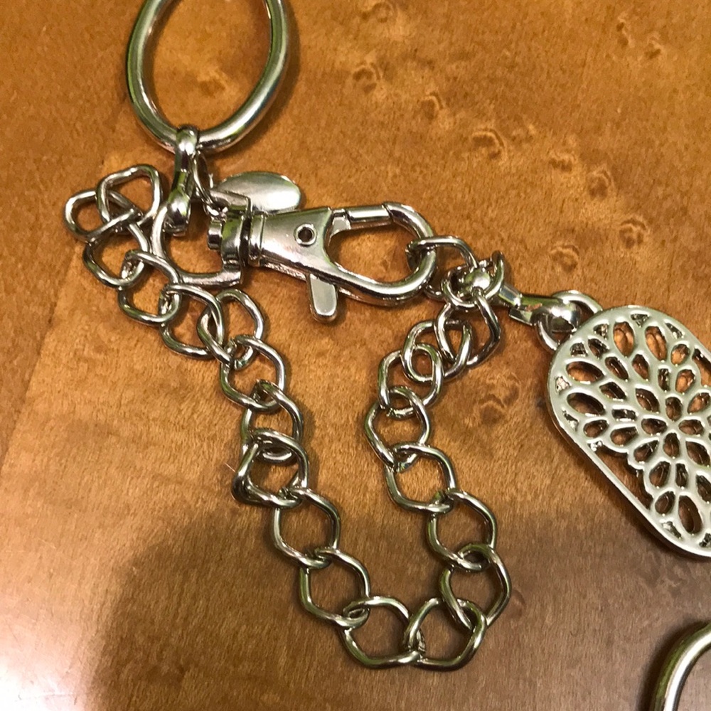 Statement Silver Chunky Necklace - image 4